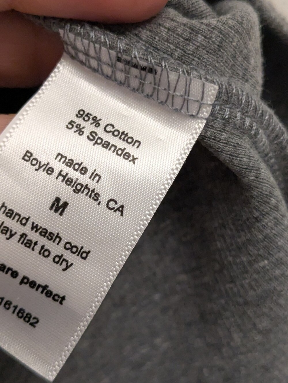 Perfectwhitetee Ribbed Crop Top - Picture 7 of 7